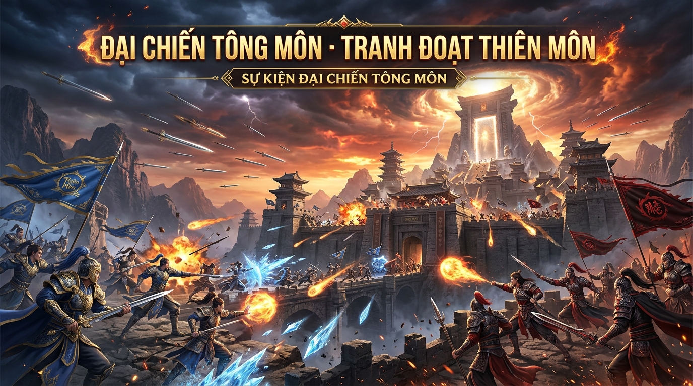 Đại Chiến Tông Môn — Tranh Đoạt Thiên Môn Lãnh Địa