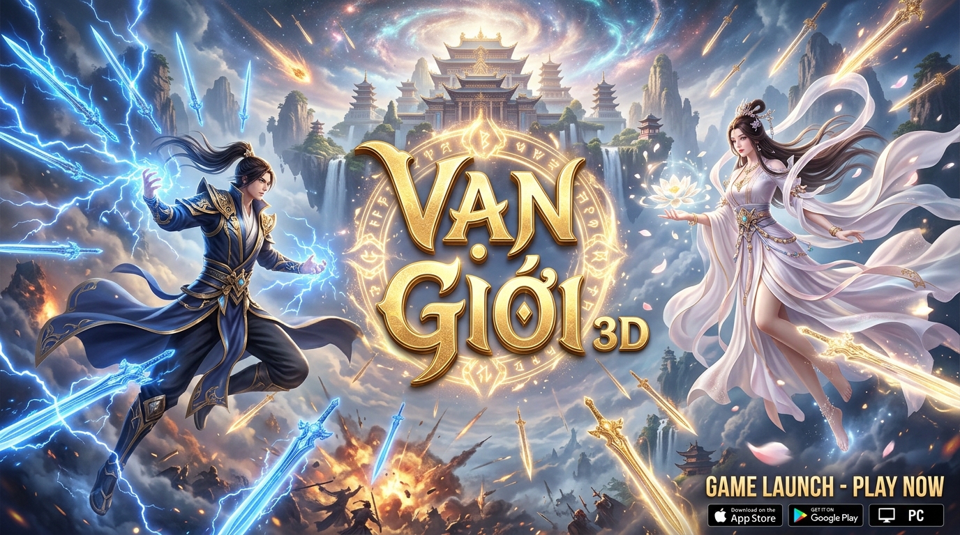 Vạn Giới 3D — Game Launch Play Now